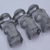 three military cartridge links lined up