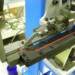 Model AP-111 Part Placer With Vibratory Feeder Bowl And Horizontal Track Tooling